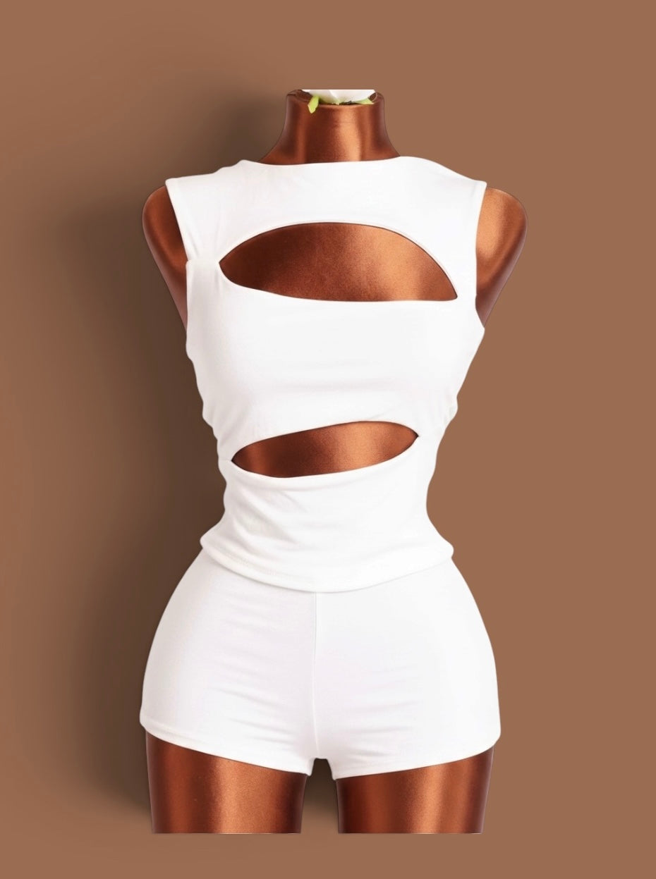 White Bad Behavior Set