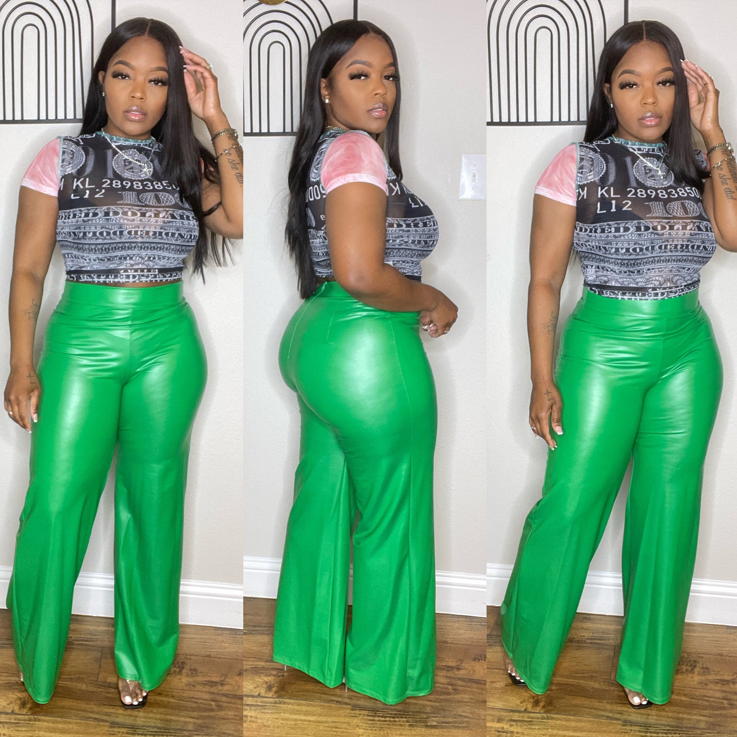 Green Lucky Pants