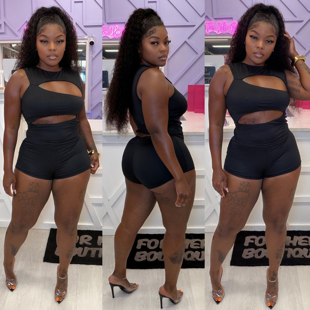 Black Bad Behavior Set