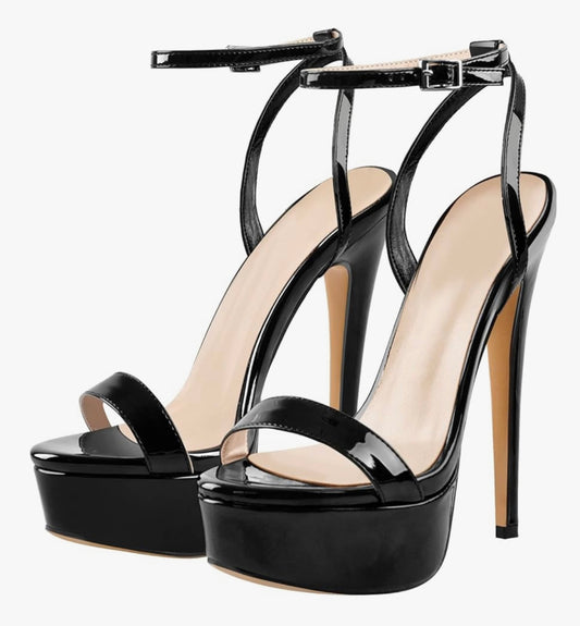 Black Platform Heels