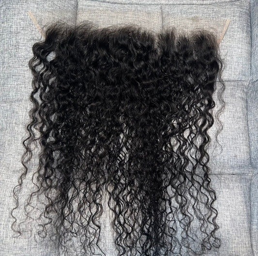 13x4 Raw Cambodian Frontal Exotic Curl