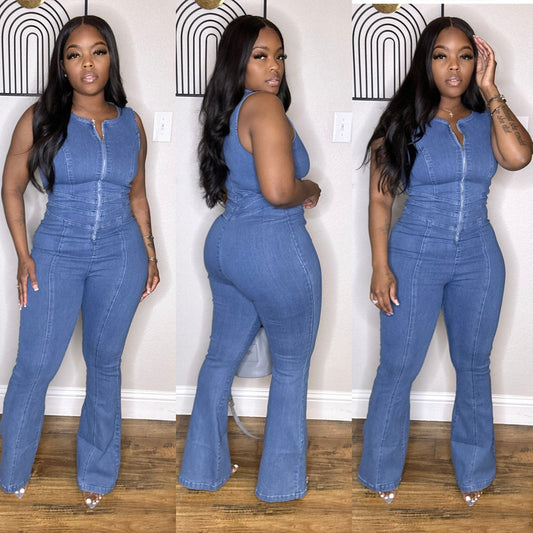 Soft Life Denim Jumper