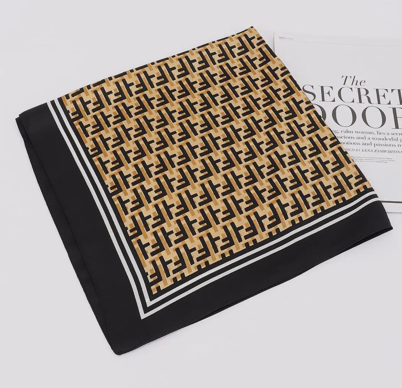 Fendi Inspired Scarf