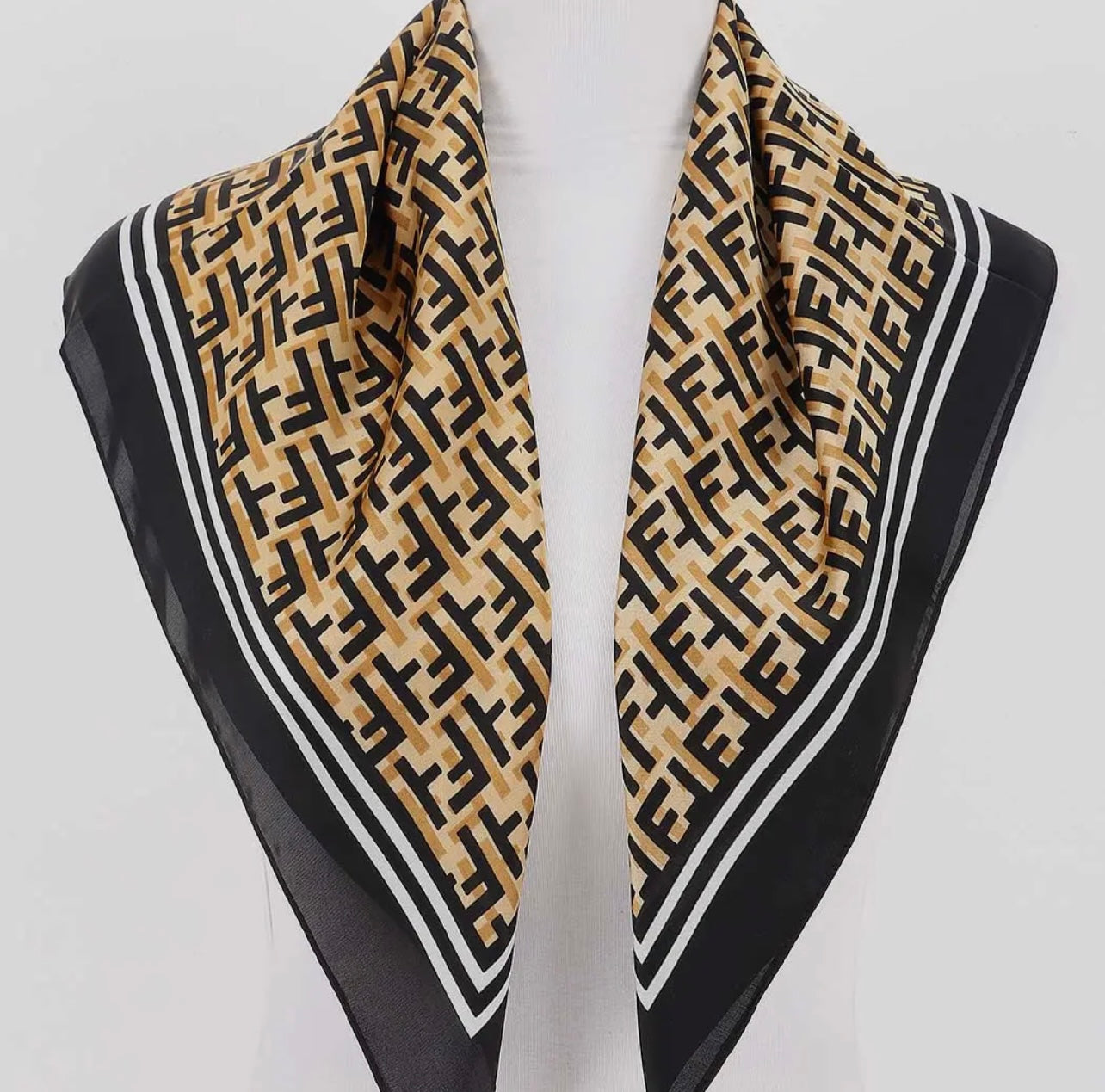 Fendi Inspired Scarf