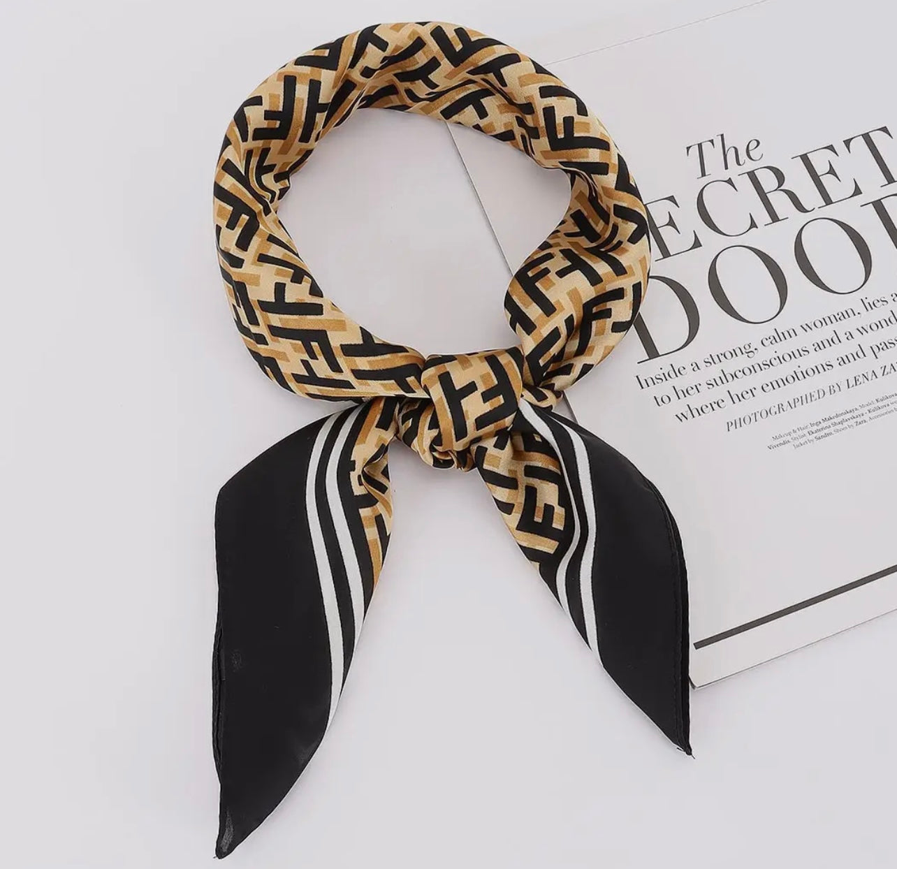 Fendi Inspired Scarf
