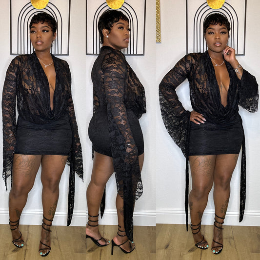 Lust in Lace Black