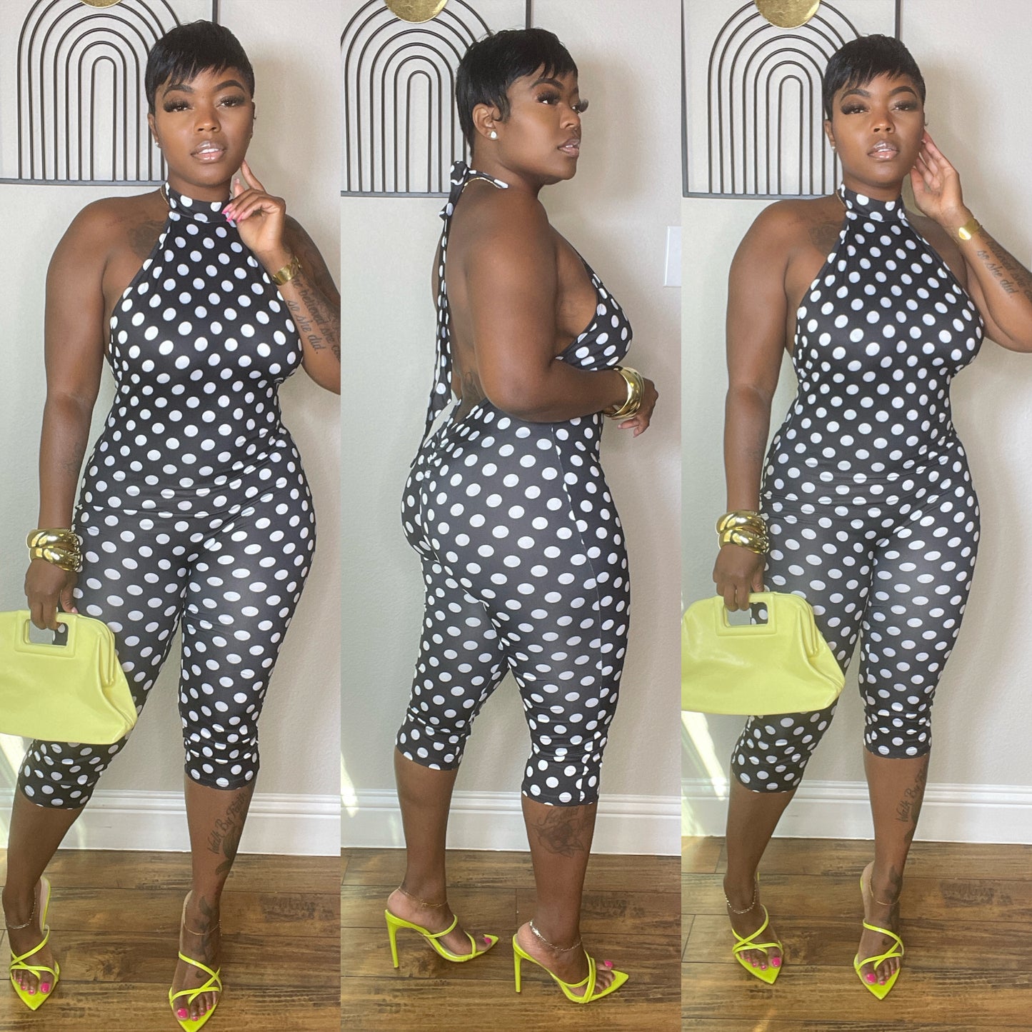 Polka Dot Rompa