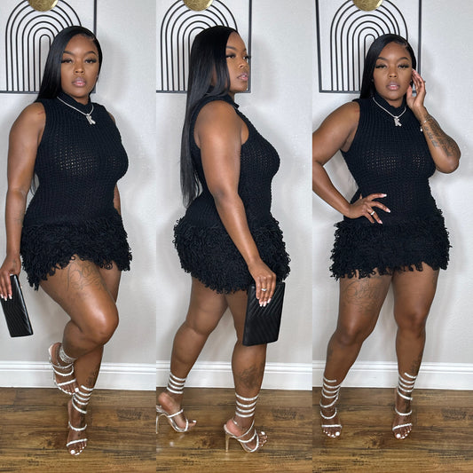 Black Shenanigans Dress