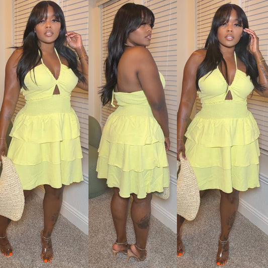 Yellow Princess Dress